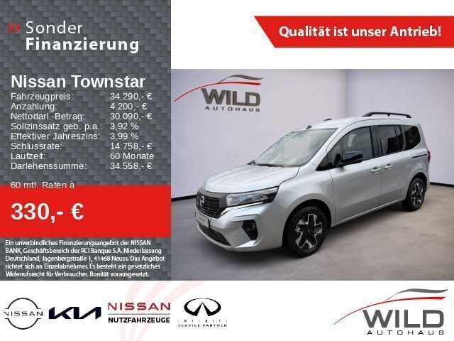 Grau Neu 2025 Nissan Townstar 360º Van / Kleinbus | 32.490 € (Fairer Preis) - Bild 1/4