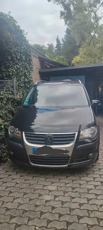 Gebraucht VW Touran Cross 140 PS (102 kW) 2007 Schwarz Van / Kleinbus