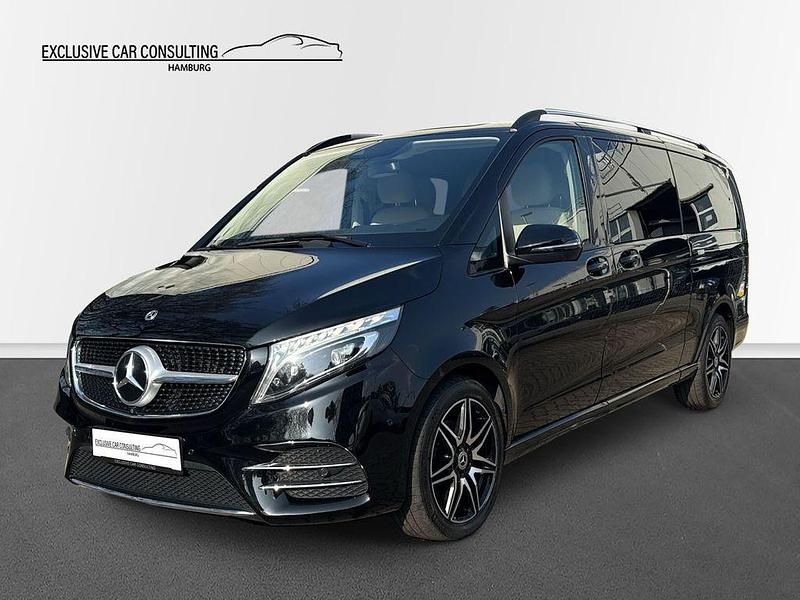 Gebraucht Mercedes V250 AMG line 190 PS (139 kW) 2022 Obsidianschwarz metallic Van / Kleinbus
