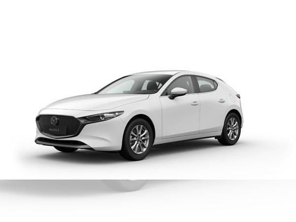 Neu Mazda 3 Prime-Line 140 PS (102 kW) 2025 Weiß (arctic white) Limousine