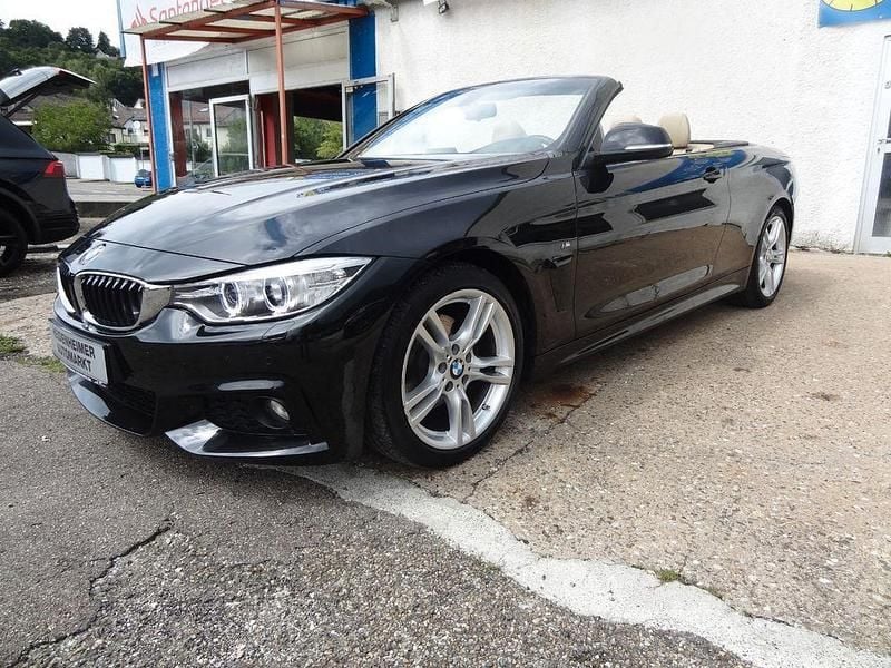 Schwarz Gebraucht 2015 BMW 420 M Sport Cabrio | 24.990 € (Fairer Preis) - Bild 1/4