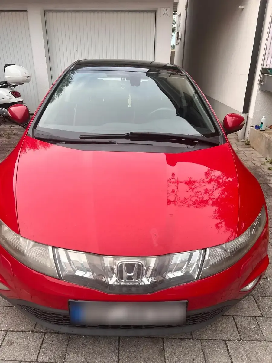 Gebraucht Honda Civic 140 PS (102 kW) 2007 Rot Kleinwagen