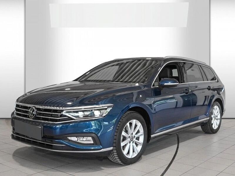 Blau Gebraucht 2024 VW Passat Elegance Kombi | 40.892 € - Bild 1/4