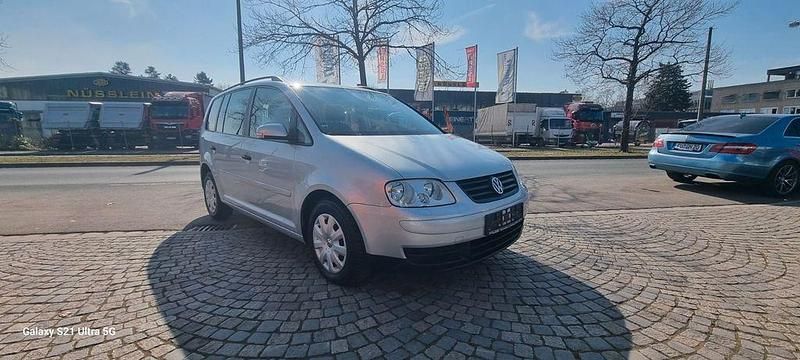 Gebraucht VW Touran Conceptline 102 PS (75 kW) 2005 Silber Van / Kleinbus