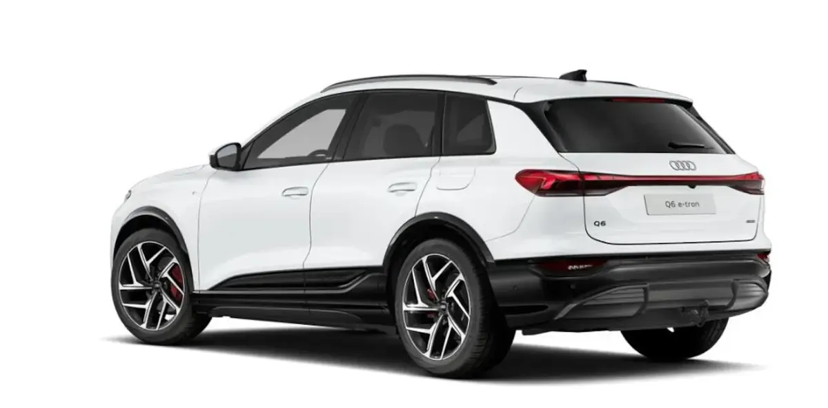 Gebraucht Audi Q6 e-tron S-Line 284 kW (387 PS) 2025 Gletscherweiß SUV