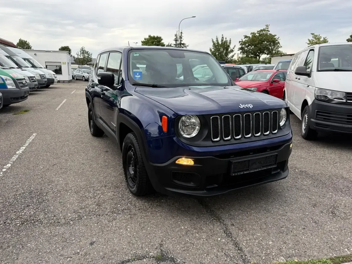Gebraucht Jeep Renegade Longitude 110 PS (80 kW) 2016 Violet SUV