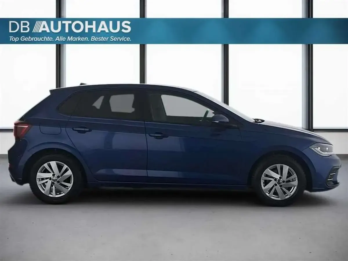 Usata VW Polo Style 110 CV (80 kW) 2024 Blu Utilitaria