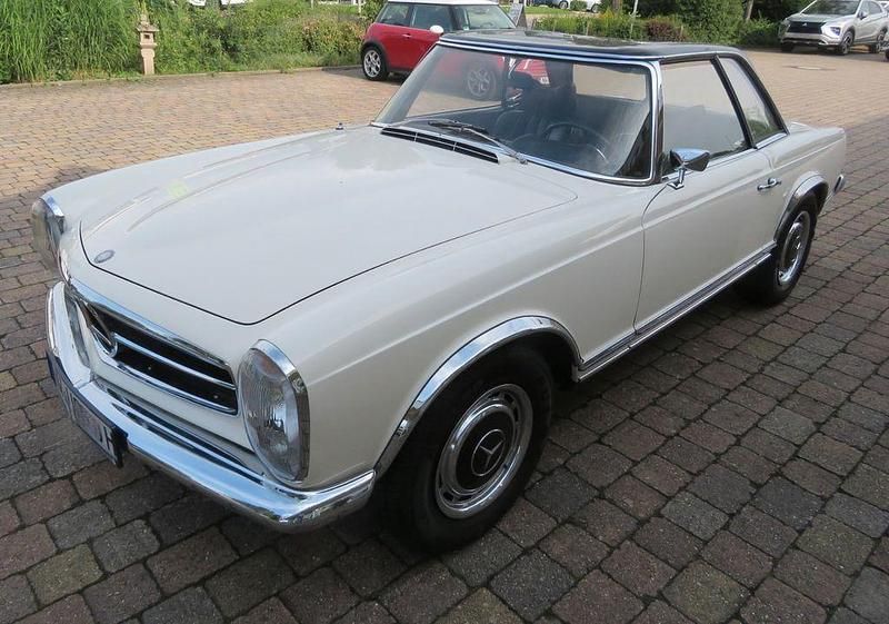 Gebraucht Mercedes SL280 170 PS (125 kW) 1968 Weiß Cabrio