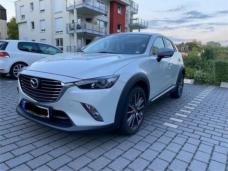 Weiß Gebraucht 2017 Mazda CX-3 Sports-Line SUV | 11.400 € (Guter Preis) - Bild 1/4
