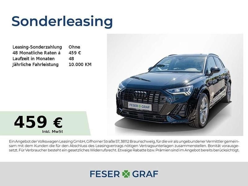 Mythosschwarz metallic Neu 2025 Audi Q3 Ambiente SUV | 44.990 € (Superpreis) - Bild 1/2