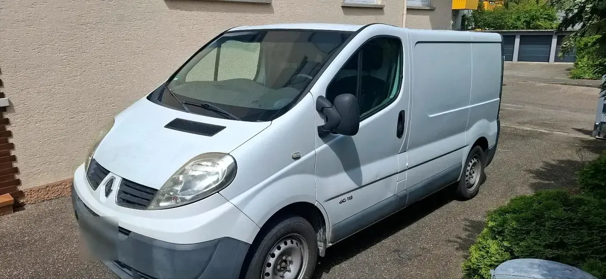 Gebraucht Renault Trafic 2010 Weiß Van / Kleinbus