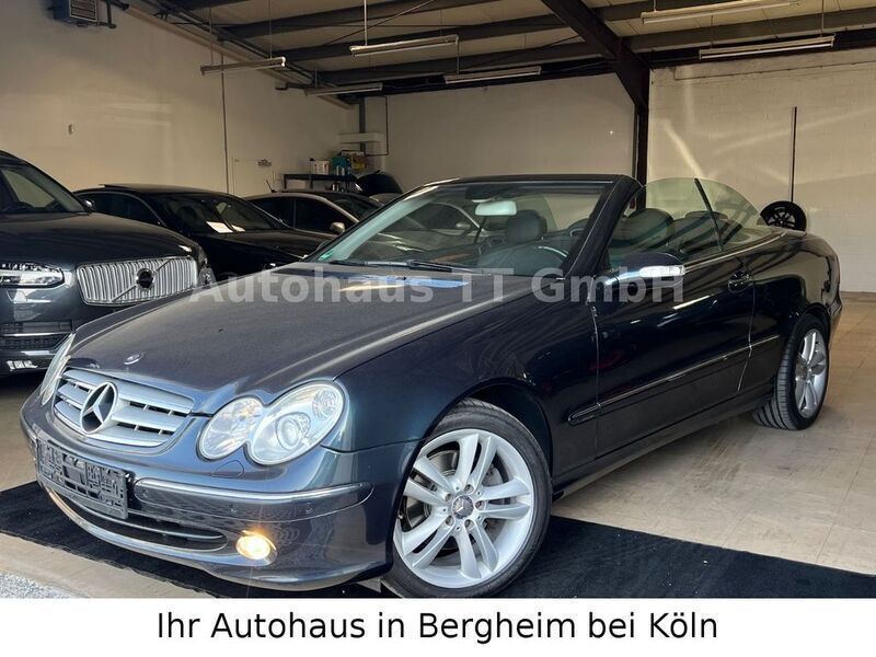 Schwarz Gebraucht 2005 Mercedes CLK200 Elegance Cabrio | 8.950 € (Fairer Preis) - Bild 1/4