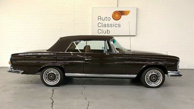Gebraucht Mercedes 280 SE 200 PS (147 kW) 1971 Braun Cabrio