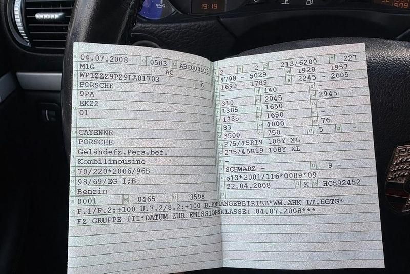 Gebraucht Porsche Cayenne 300 PS (220 kW) 2008 Schwarz SUV