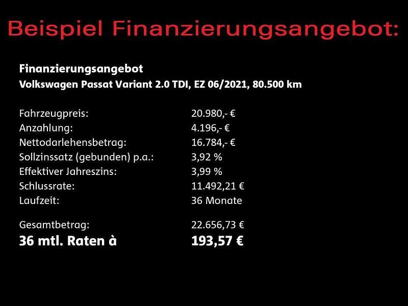 Gebraucht VW Passat Basis 150 PS (110 kW) 2021 Uranograu Kombi