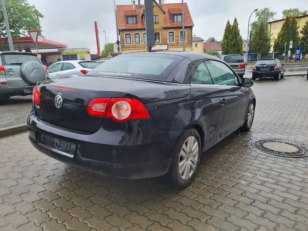 Occasion VW Eos 150 ch (110 kW) 2006 Noir Cabriolet