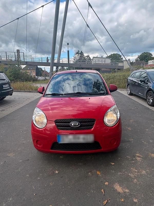 Rot Gebraucht 2009 Kia Picanto 2 Kleinwagen | 2.200 € - Bild 1/4