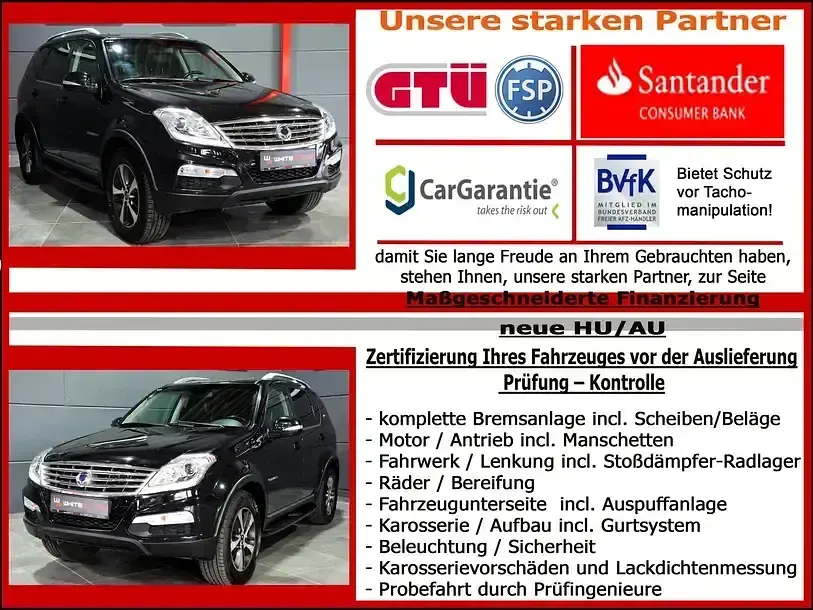 Gebraucht SsangYong Rexton Sapphire 178 PS (130 kW) 2016 Schwarz (metallic) SUV