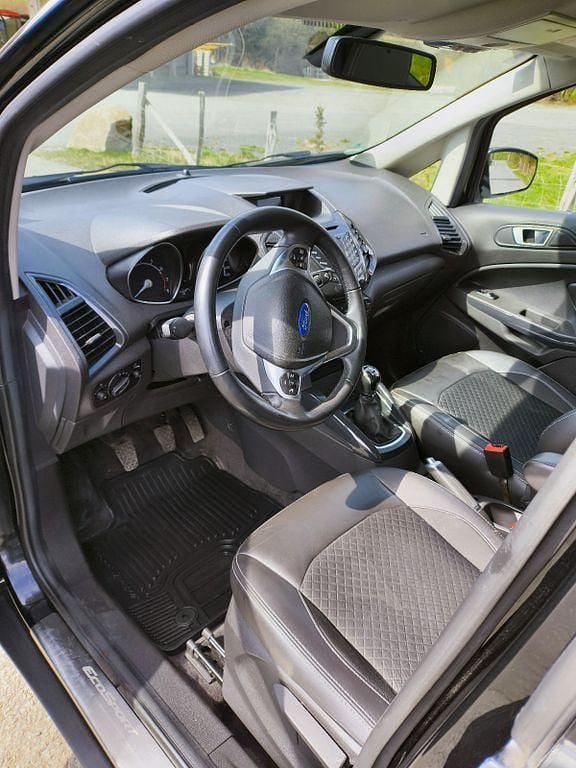 Brugt Ford Ecosport Titanium 125 HK (91 kW) 2016 Sort SUV