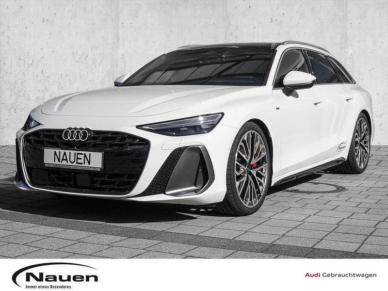 Gletscherweiß metallic Gebraucht 2025 Audi A6 Ambiente Kombi | 76.990 € (Superpreis) - Bild 1/3