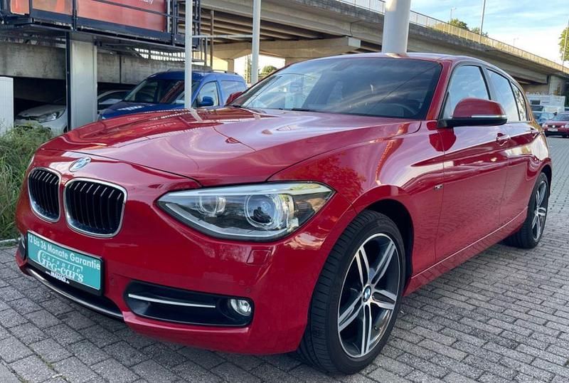 Rot Gebraucht 2014 BMW 125 Sport Line Kleinwagen | 14.799 € (Fairer Preis) - Bild 1/4