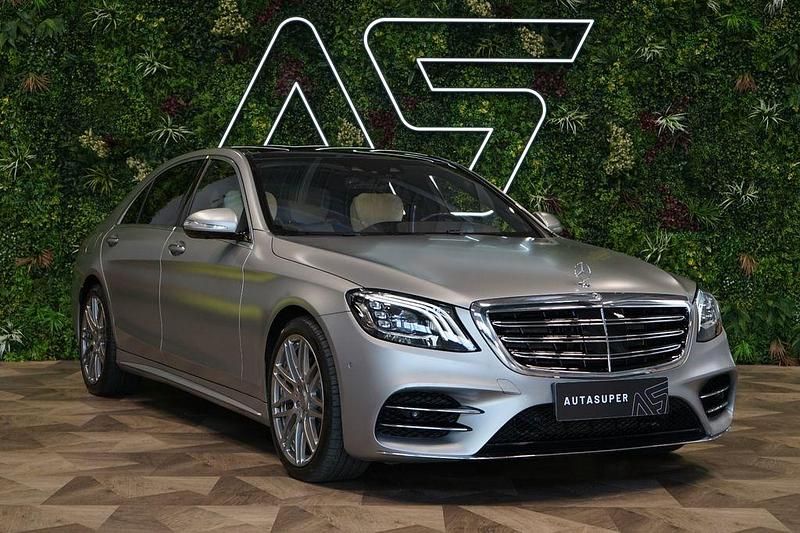 Grau Gebraucht 2018 Mercedes S560 AMG Limousine | 63.000 € (Guter Preis) - Bild 1/3