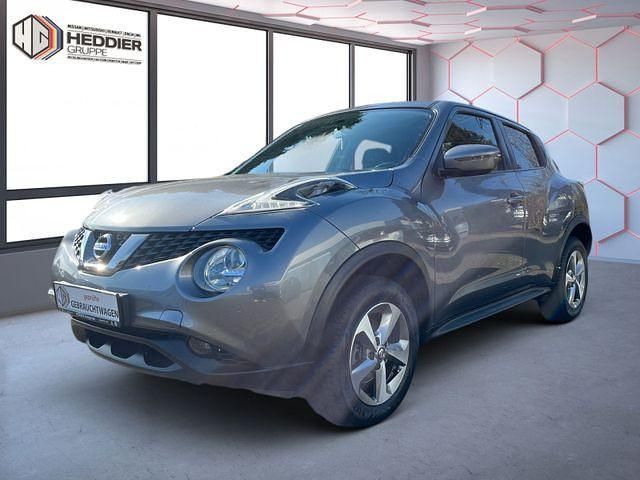 Grey metallic Gebraucht 2018 Nissan Juke Acenta SUV | 11.490 € (Fairer Preis) - Bild 1/4