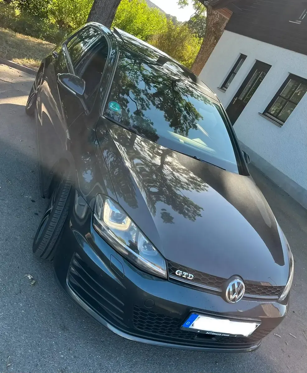 Gebraucht VW Golf VII GTD 184 PS (135 kW) 2014 Schwarz Limousine
