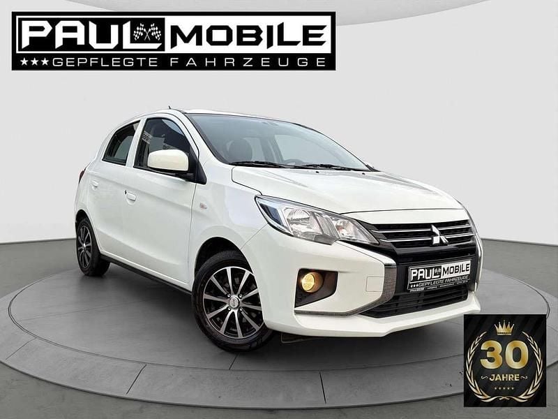 Weiß Gebraucht 2020 Mitsubishi Space Star Kleinwagen | 8.379 € (Guter Preis) - Bild 1/4
