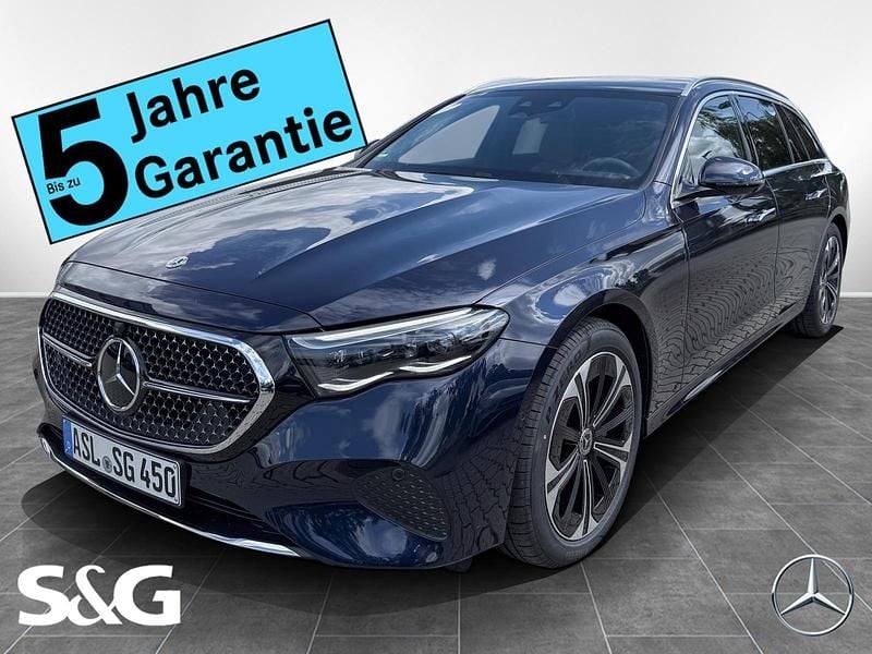 Metalliclack nautikblau Gebraucht 2025 Mercedes E450 Kombi | 79.990 € (Guter Preis) - Bild 1/4