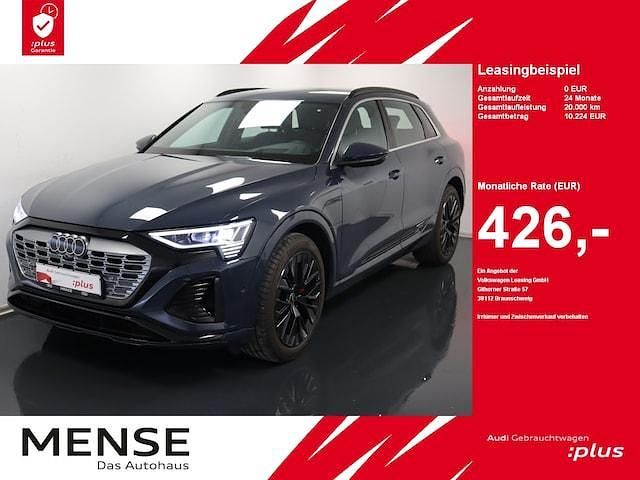 Plasmablau Gebraucht 2024 Audi Q8 e-tron S-Line SUV | 60.945 € (Superpreis) - Bild 1/3