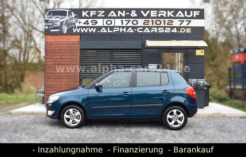 Gebraucht Skoda Fabia Elegance 105 PS (77 kW) 2011 Blau Kleinwagen