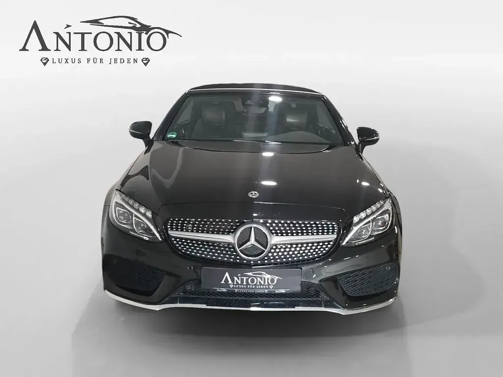 Gebraucht Mercedes C200 AMG line 184 PS (135 kW) 2017 Schwarz Cabrio