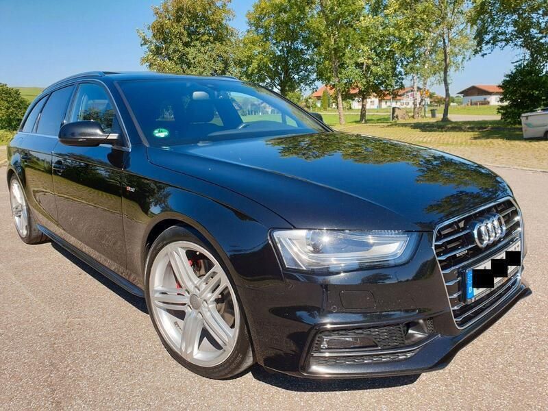 Schwarz Gebraucht 2015 Audi A4 S-Line Kombi | 21.000 € (Teuer) - Bild 1/4