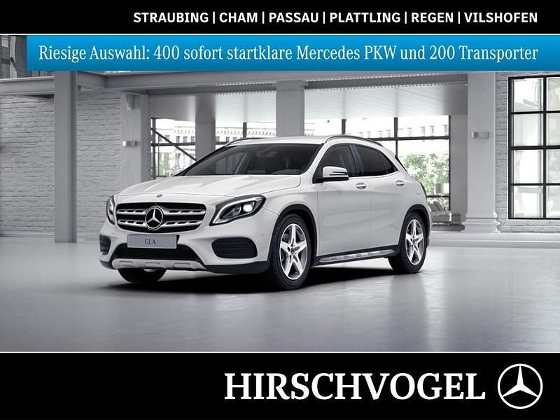 Unilack polarweiß Gebraucht 2018 Mercedes GLA250 AMG line SUV | 26.320 € (Fairer Preis) - Bild 1/4