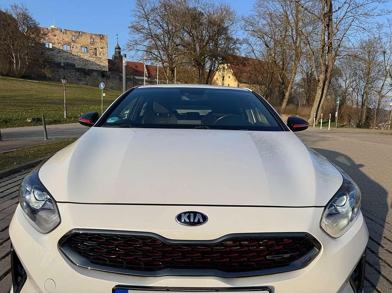 Gebraucht Kia ProCeed GT 204 PS (150 kW) 2019 (hw2) deluxeweiss met. Kombi