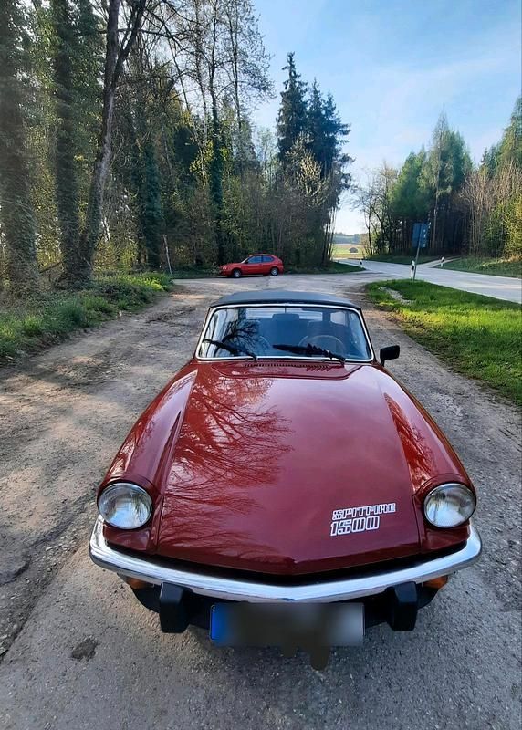 Usata Triumph Spitfire 69 CV (50 kW) 1981 Rosso Cabrio