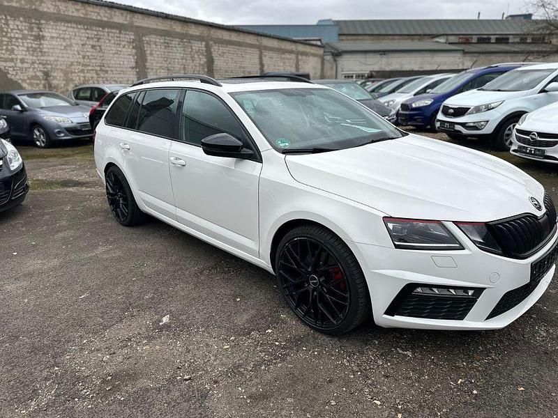 Gebraucht Skoda Octavia RS 184 PS (135 kW) 2017 Weiß Kombi