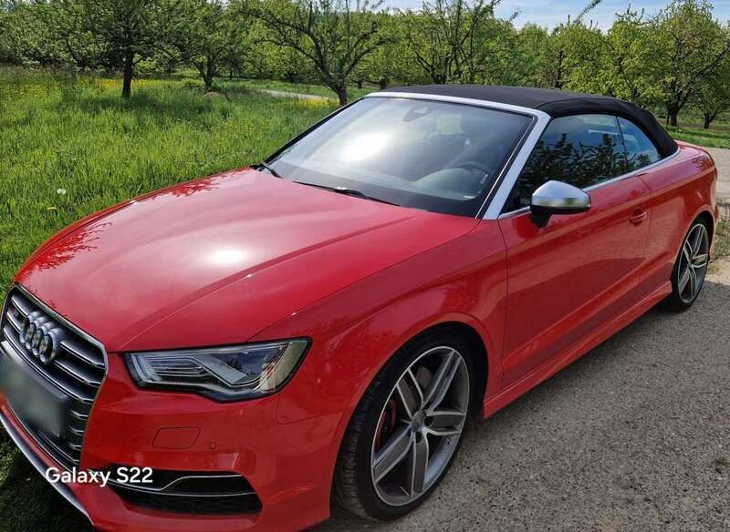 Rot Gebraucht 2016 Audi A3 Cabriolet Performance Cabrio | 29.200 € - Bild 1/4