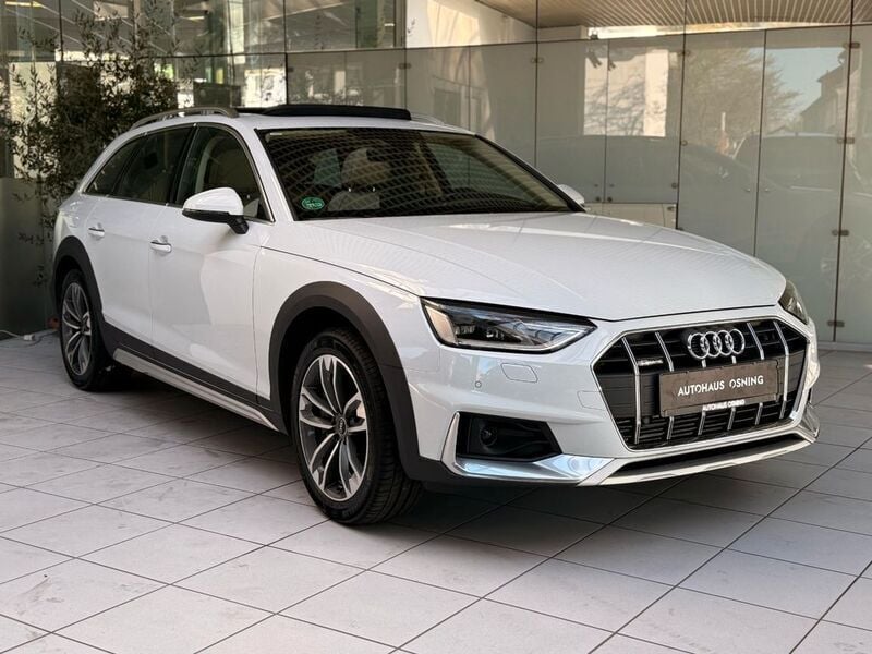 Weiß Gebraucht 2022 Audi A4 Allroad Sport Kombi | 37.490 € (Fairer Preis) - Bild 1/4