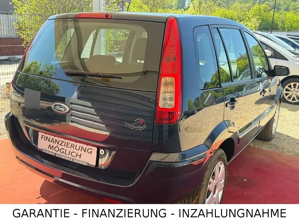 Gebraucht Ford Fusion Style 75 PS (55 kW) 2009 Blazer blue Kleinwagen