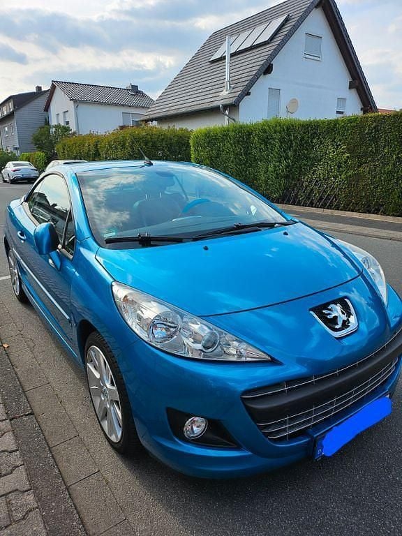 Blau Gebraucht 2011 Peugeot 207 CC Cabrio | 4.500 € (Guter Preis) - Bild 1/4