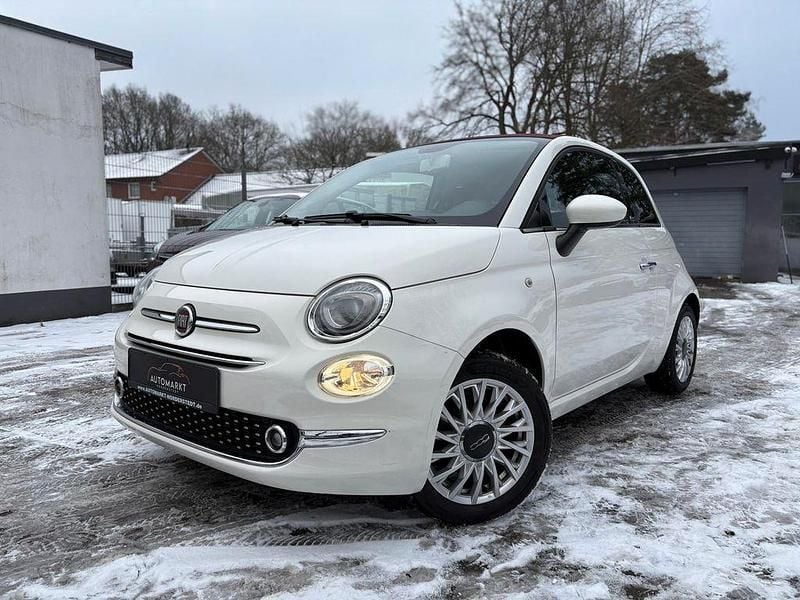 Bianco bianco/ bossa nova/calc Gebraucht 2017 Fiat 500C Cabrio | 8.990 € (Guter Preis) - Bild 1/4