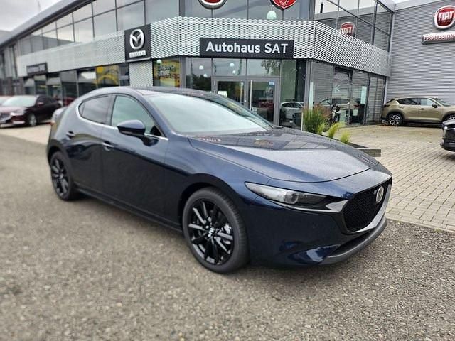 Blau Neu 2024 Mazda 3 Exclusive-Line SUV | 30.280 € (Etwas zu teuer) - Bild 1/4