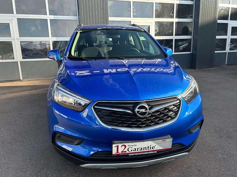 Boracay blue Gebraucht 2018 Opel Mokka X Selection SUV | 12.780 € (Fairer Preis) - Bild 1/4