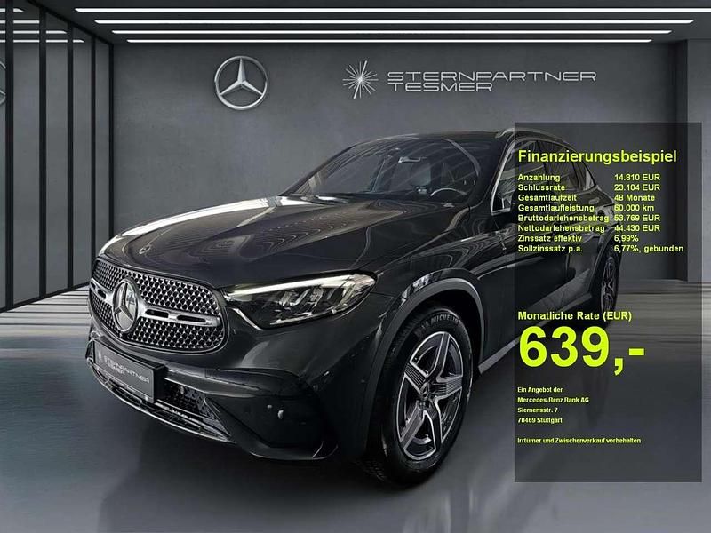 Metalliclack graphitgrau Gebraucht 2024 Mercedes GLC300 AMG SUV | 58.890 € (Guter Preis) - Bild 1/3
