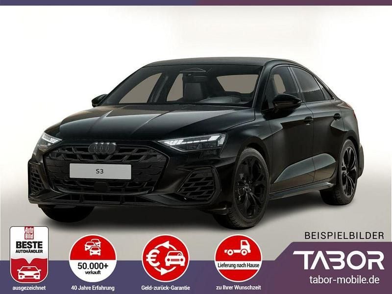Schwarz metallic Neu 2025 Audi S3 Sport Limousine | 51.888 € (Fairer Preis) - Bild 1/4