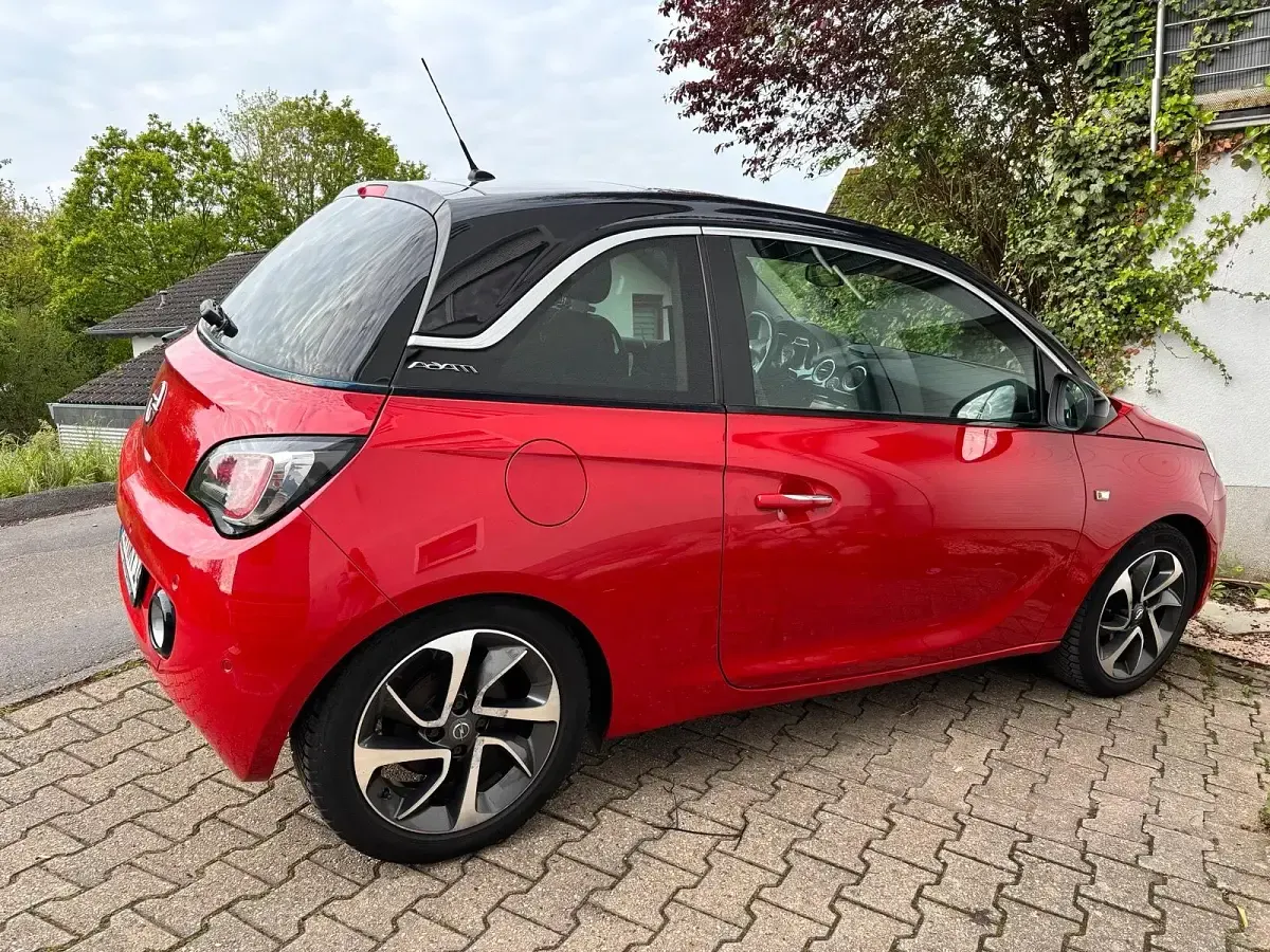 Gebraucht Opel Adam Slam 101 PS (74 kW) 2013 Rot Kleinwagen