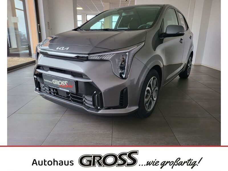 M7g) astrograu met. (grau Gebraucht 2024 Kia Picanto Launch Edition Kleinwagen | 19.795 € - Bild 1/4