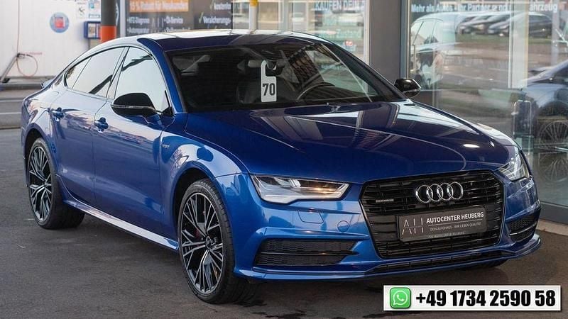 Sepangblau perleffekt Gebraucht 2015 Audi A7 Sportback Competition Kleinwagen | 21.990 € (Guter Preis) - Bild 1/4